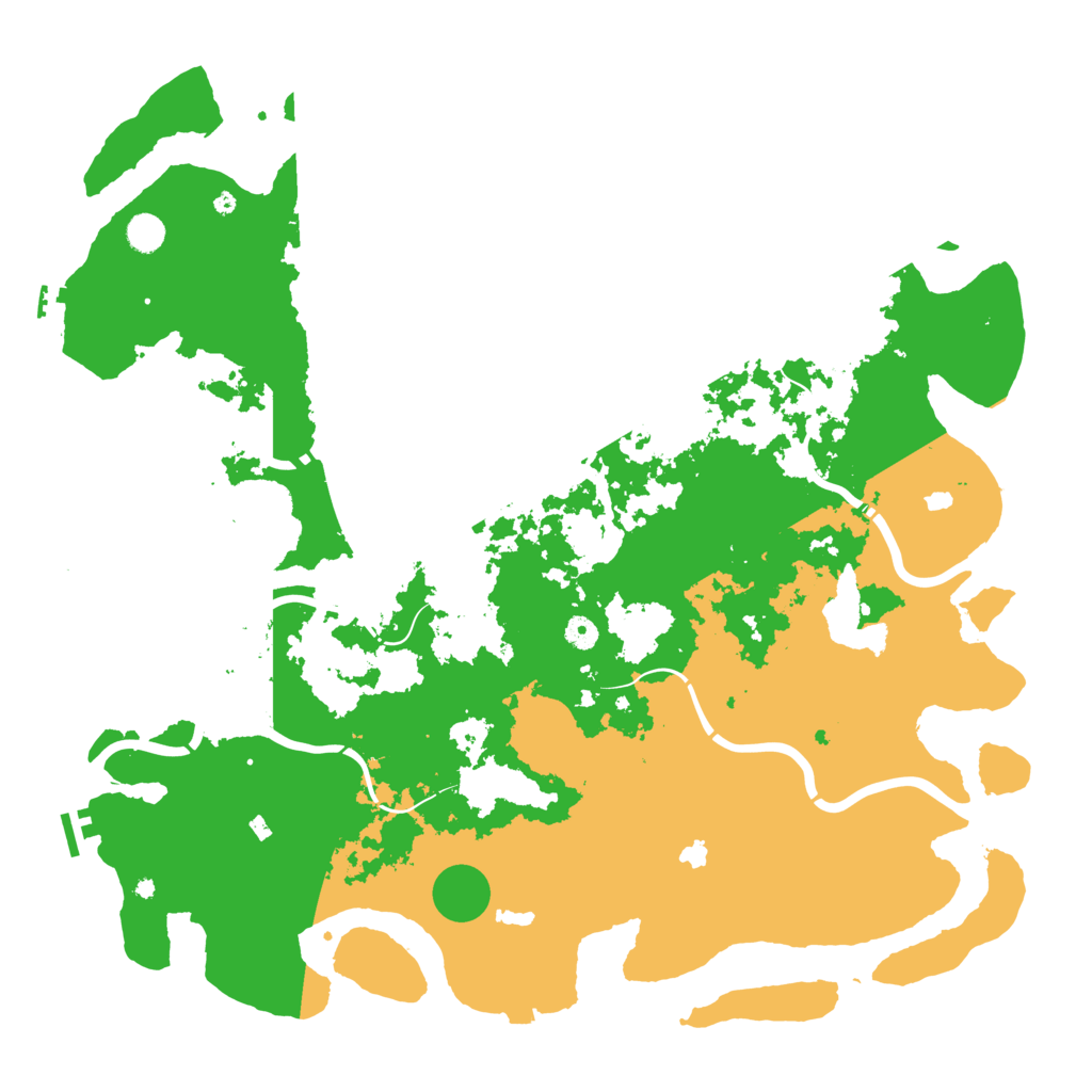 Biome Rust Map: Procedural Map, Size: 5000, Seed: 1885673
