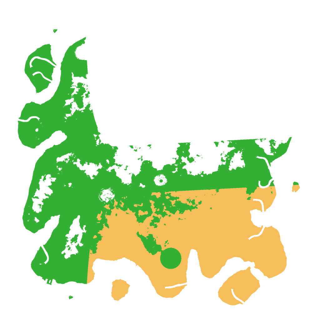 Biome Rust Map: Procedural Map, Size: 4000, Seed: 251067035