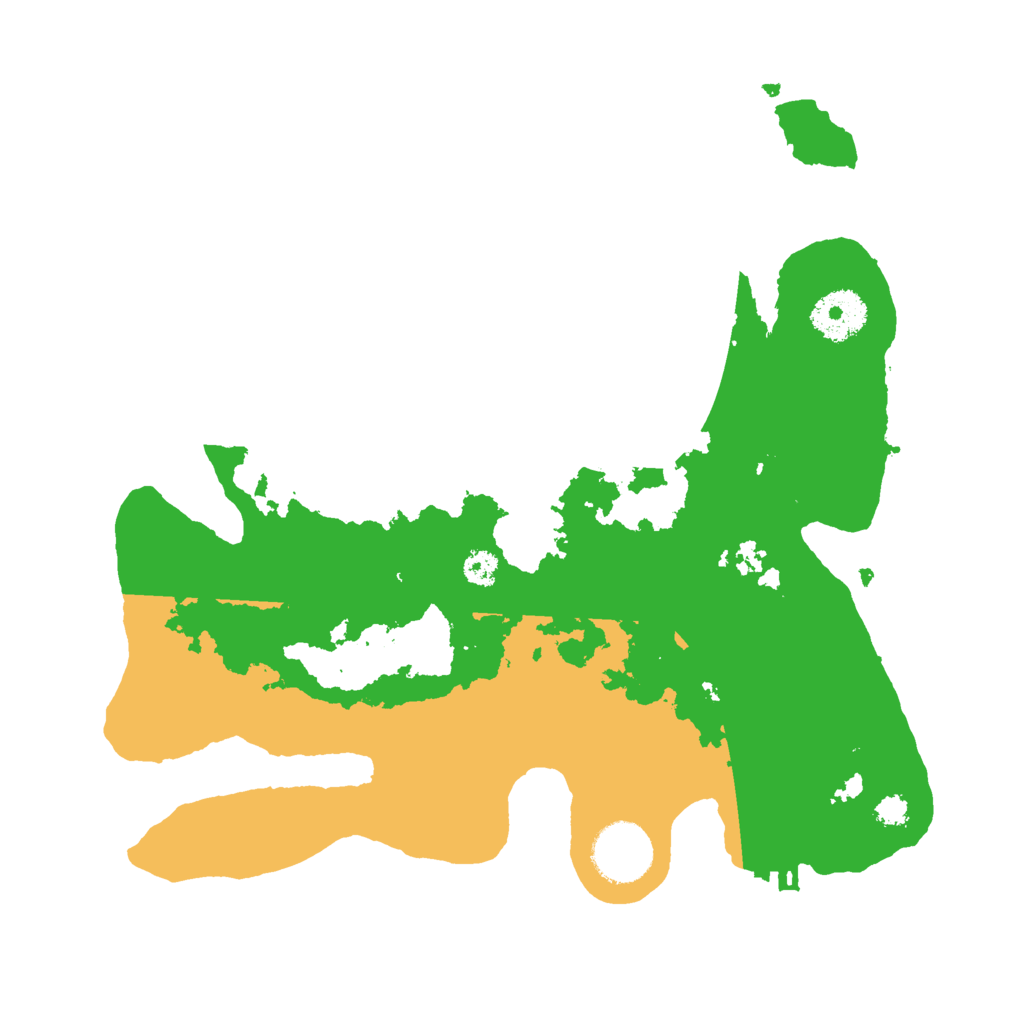 Biome Rust Map: Procedural Map, Size: 3000, Seed: 52457