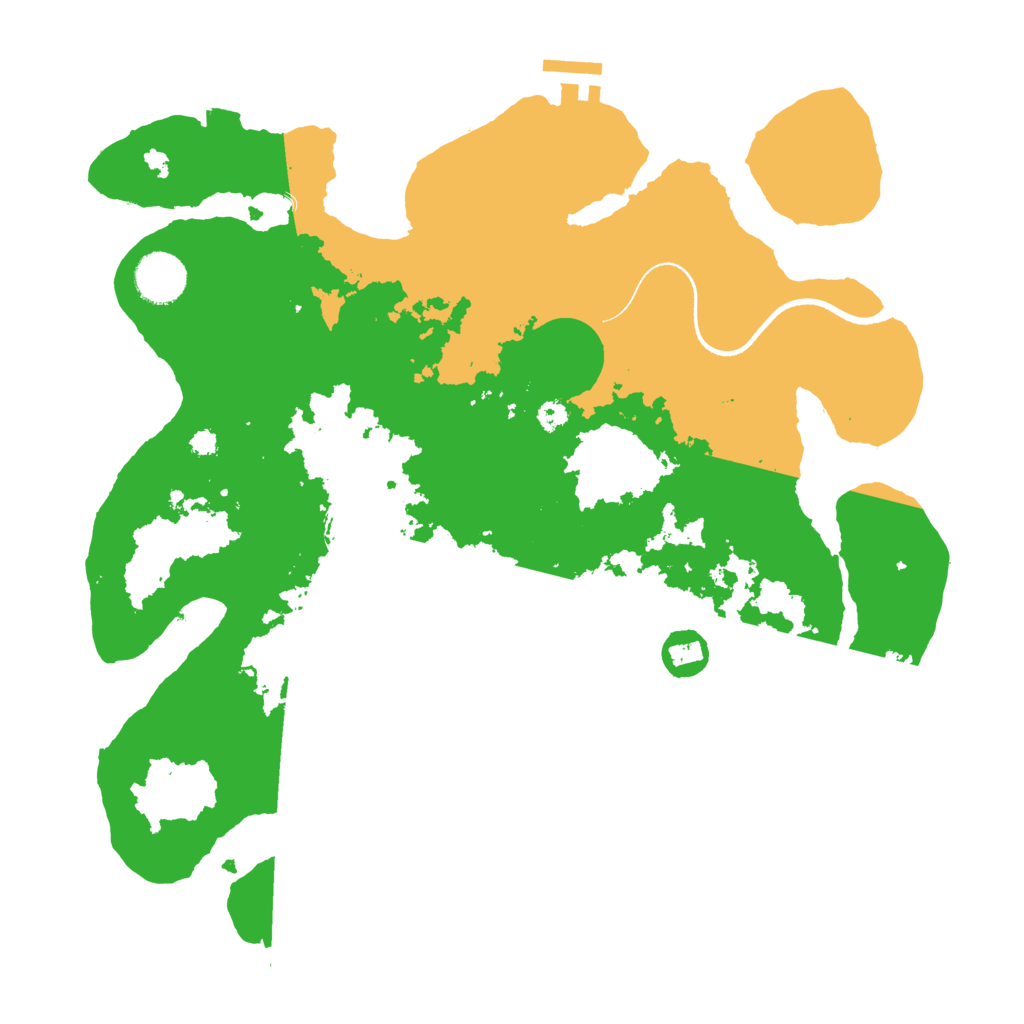 Biome Rust Map: Procedural Map, Size: 3500, Seed: 1502123213