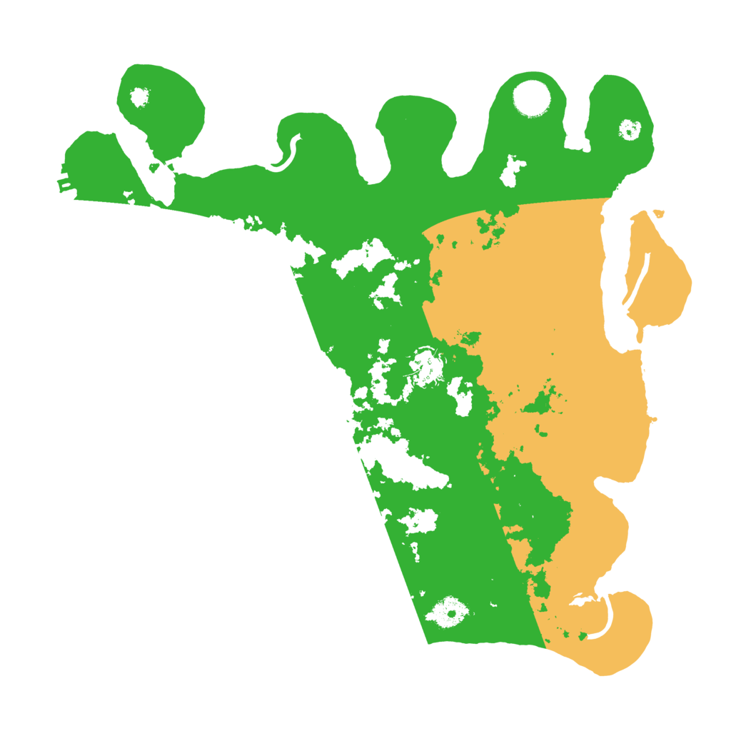 Biome Rust Map: Procedural Map, Size: 3500, Seed: 36897069
