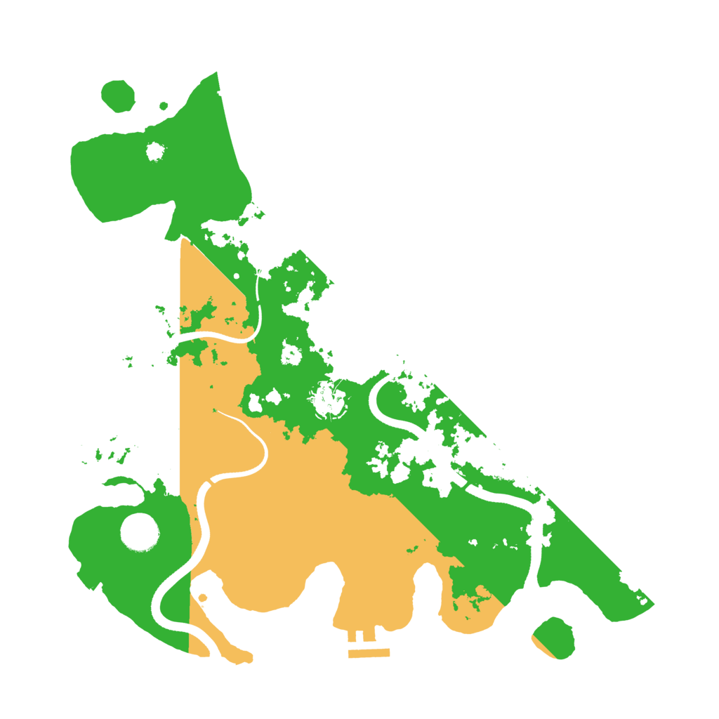 Biome Rust Map: Procedural Map, Size: 3500, Seed: 938852720