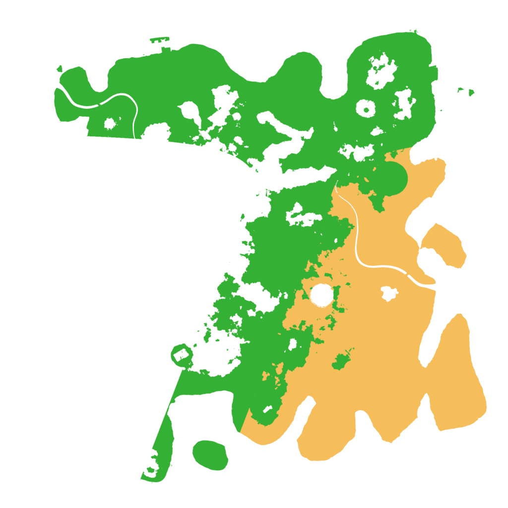 Biome Rust Map: Procedural Map, Size: 4000, Seed: 101713845