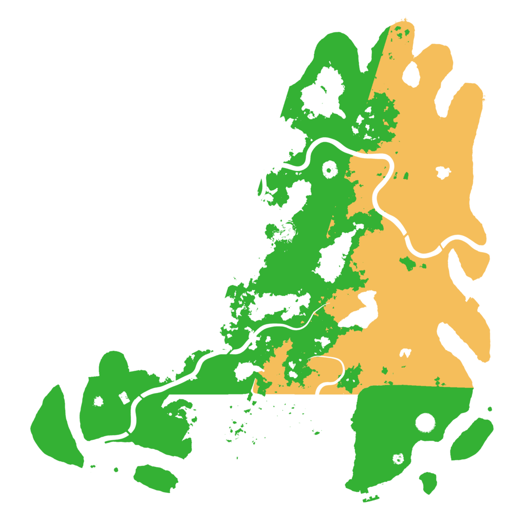 Biome Rust Map: Procedural Map, Size: 4800, Seed: 1426585848