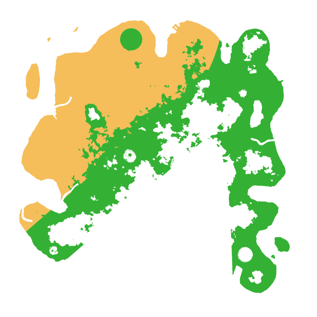 Biome Rust Map: Procedural Map, Size: 3800, Seed: 1712645803