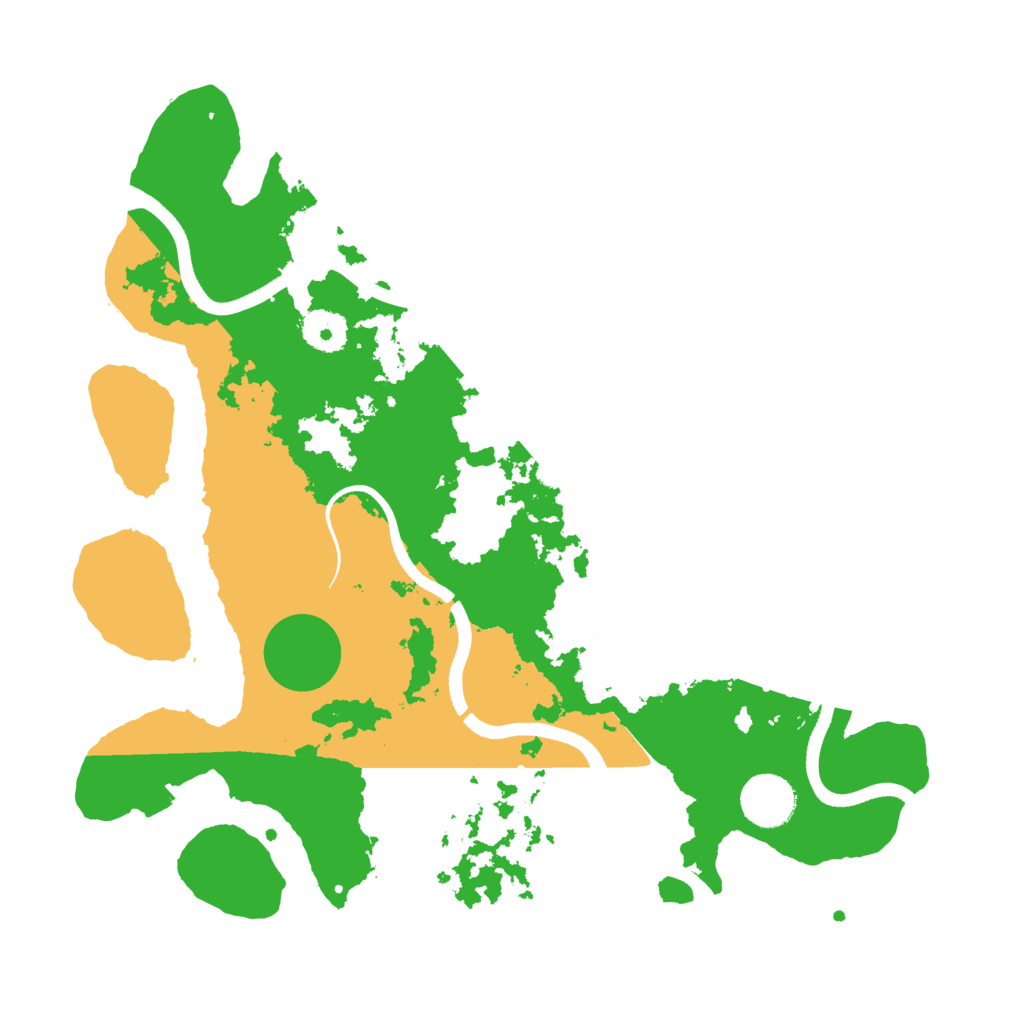 Biome Rust Map: Procedural Map, Size: 3500, Seed: 2212019