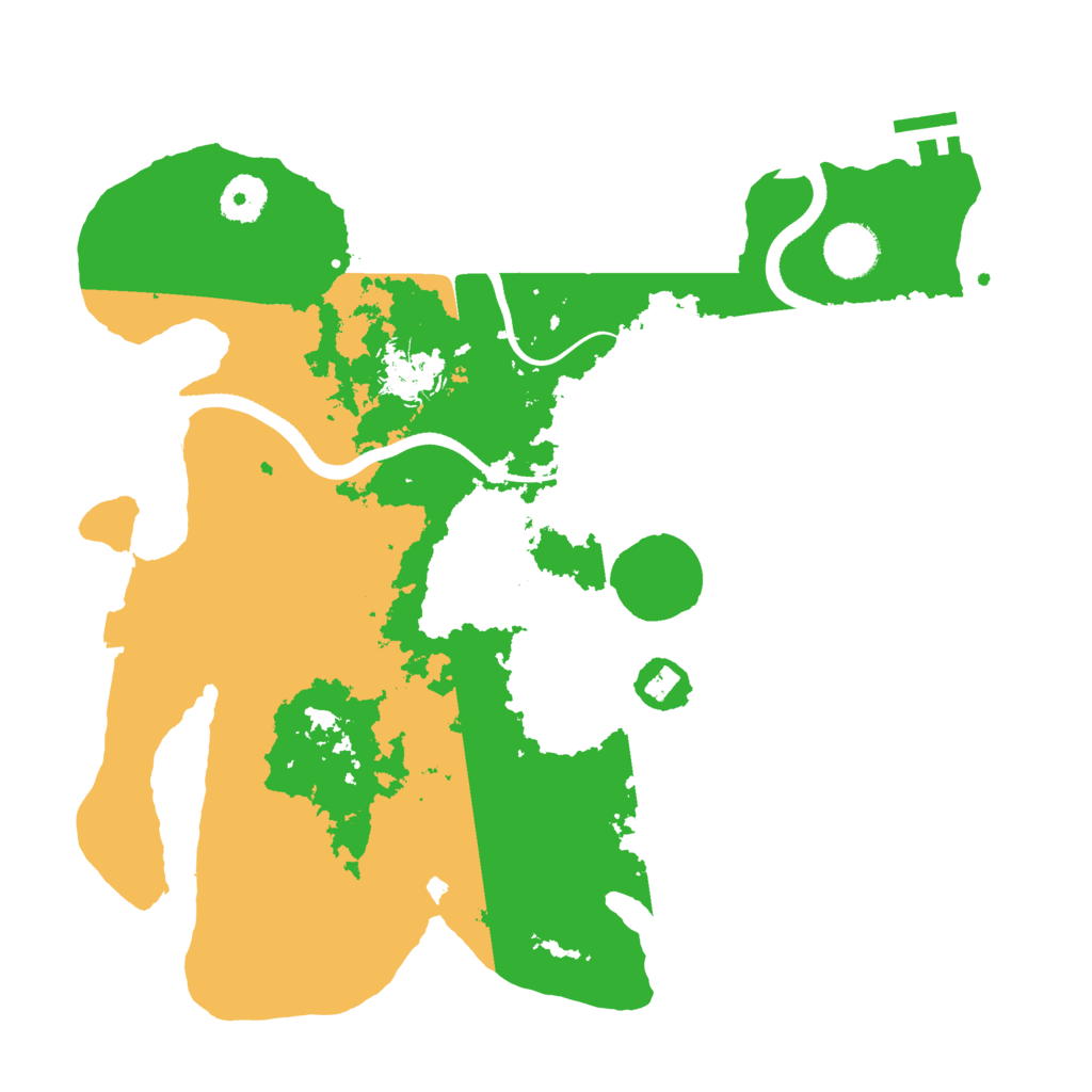 Biome Rust Map: Procedural Map, Size: 3500, Seed: 1916752242