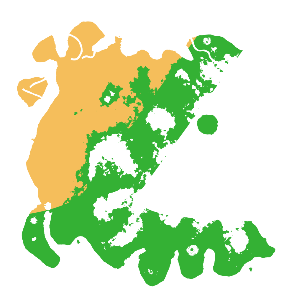 Biome Rust Map: Procedural Map, Size: 4100, Seed: 227187533