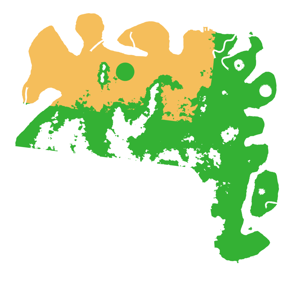 Biome Rust Map: Procedural Map, Size: 4250, Seed: 246663801