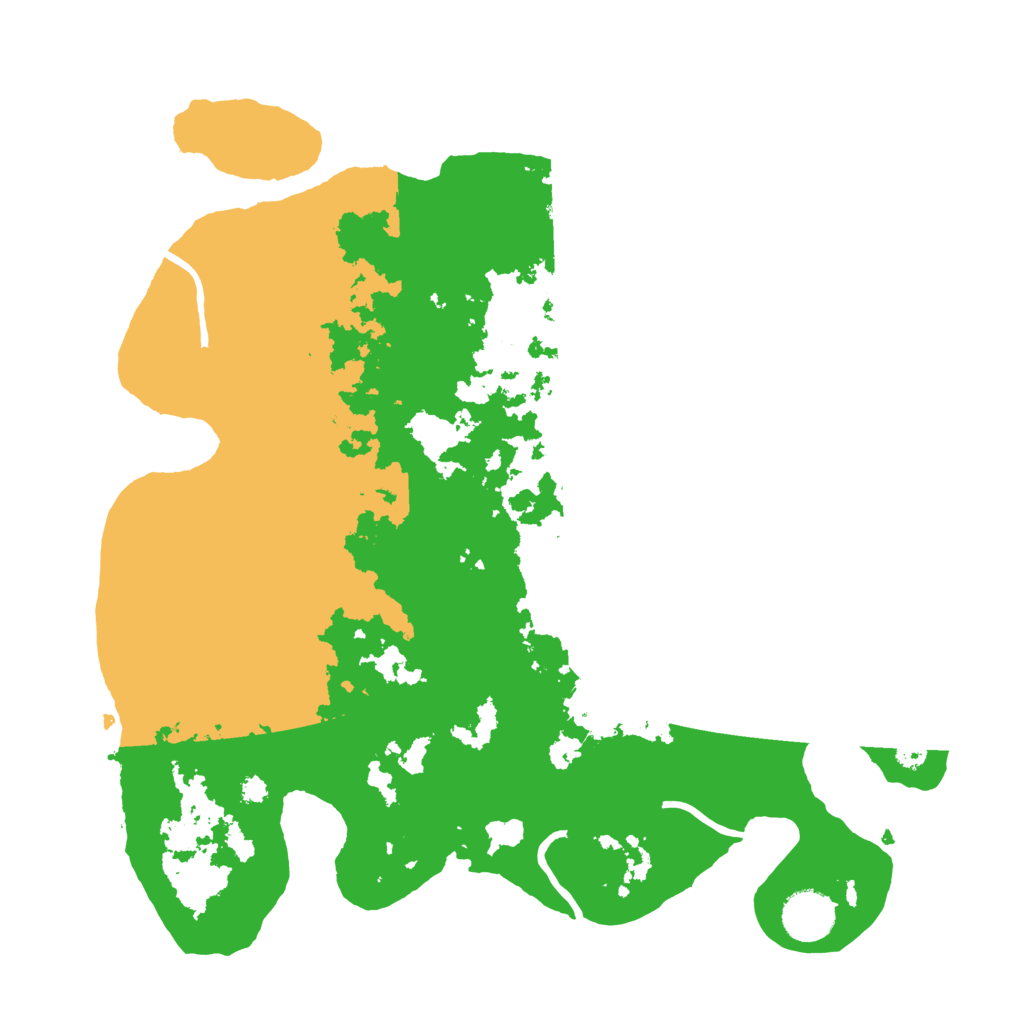 Biome Rust Map: Procedural Map, Size: 3500, Seed: 83956351