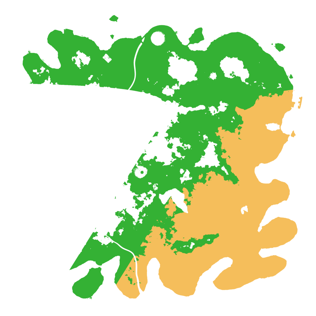 Biome Rust Map: Procedural Map, Size: 4000, Seed: 2873