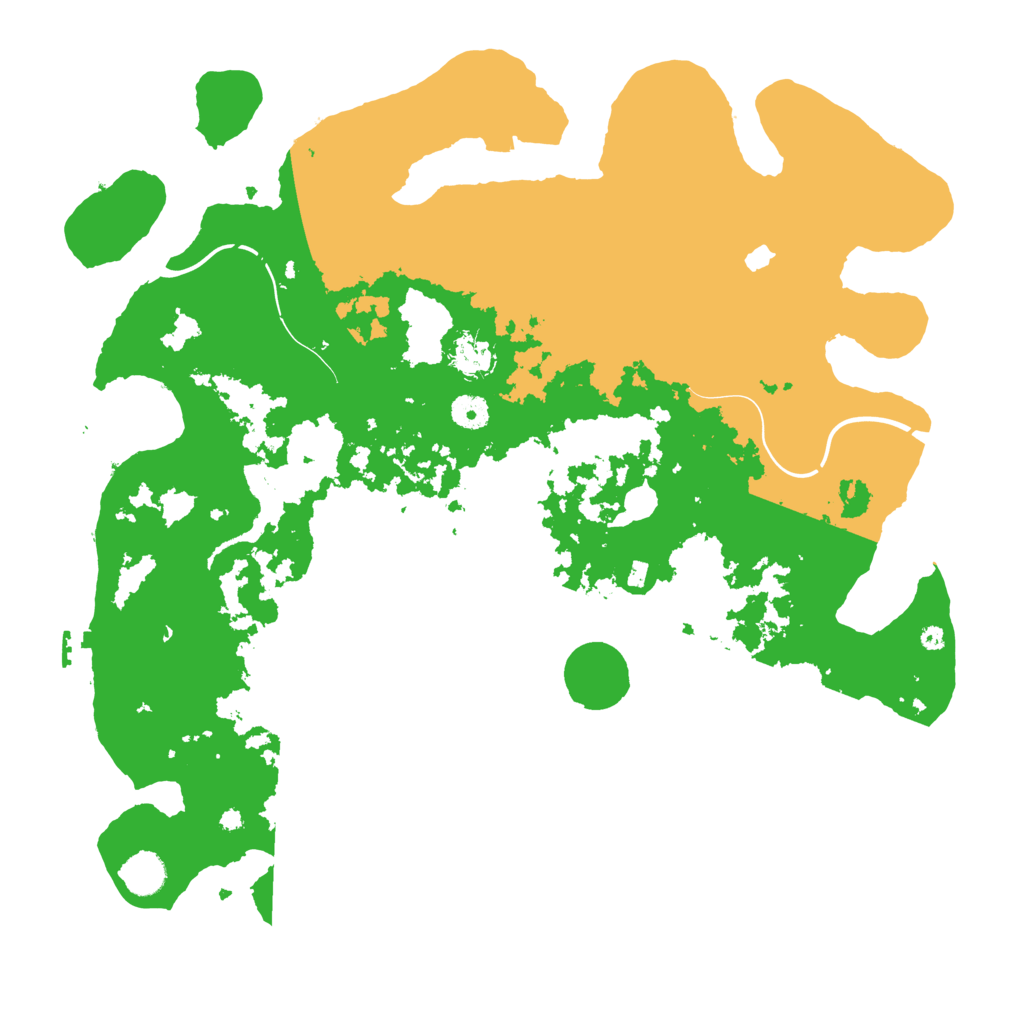 Biome Rust Map: Procedural Map, Size: 4250, Seed: 430616823