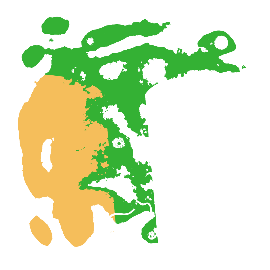 Biome Rust Map: Procedural Map, Size: 3500, Seed: 18112200