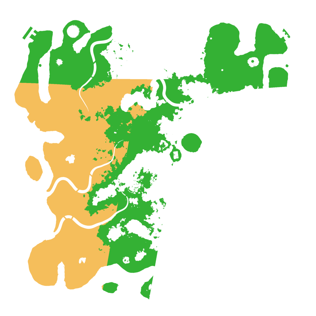 Biome Rust Map: Procedural Map, Size: 4500, Seed: 24524880
