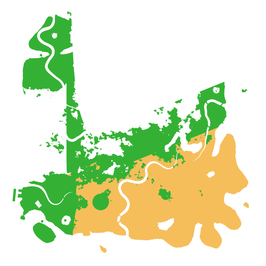 Biome Rust Map: Procedural Map, Size: 4300, Seed: 22021118