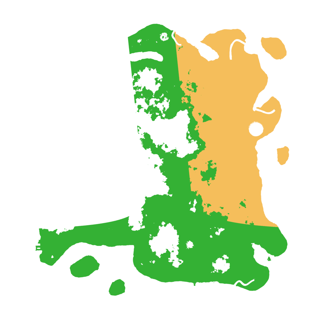 Biome Rust Map: Procedural Map, Size: 3850, Seed: 120854560