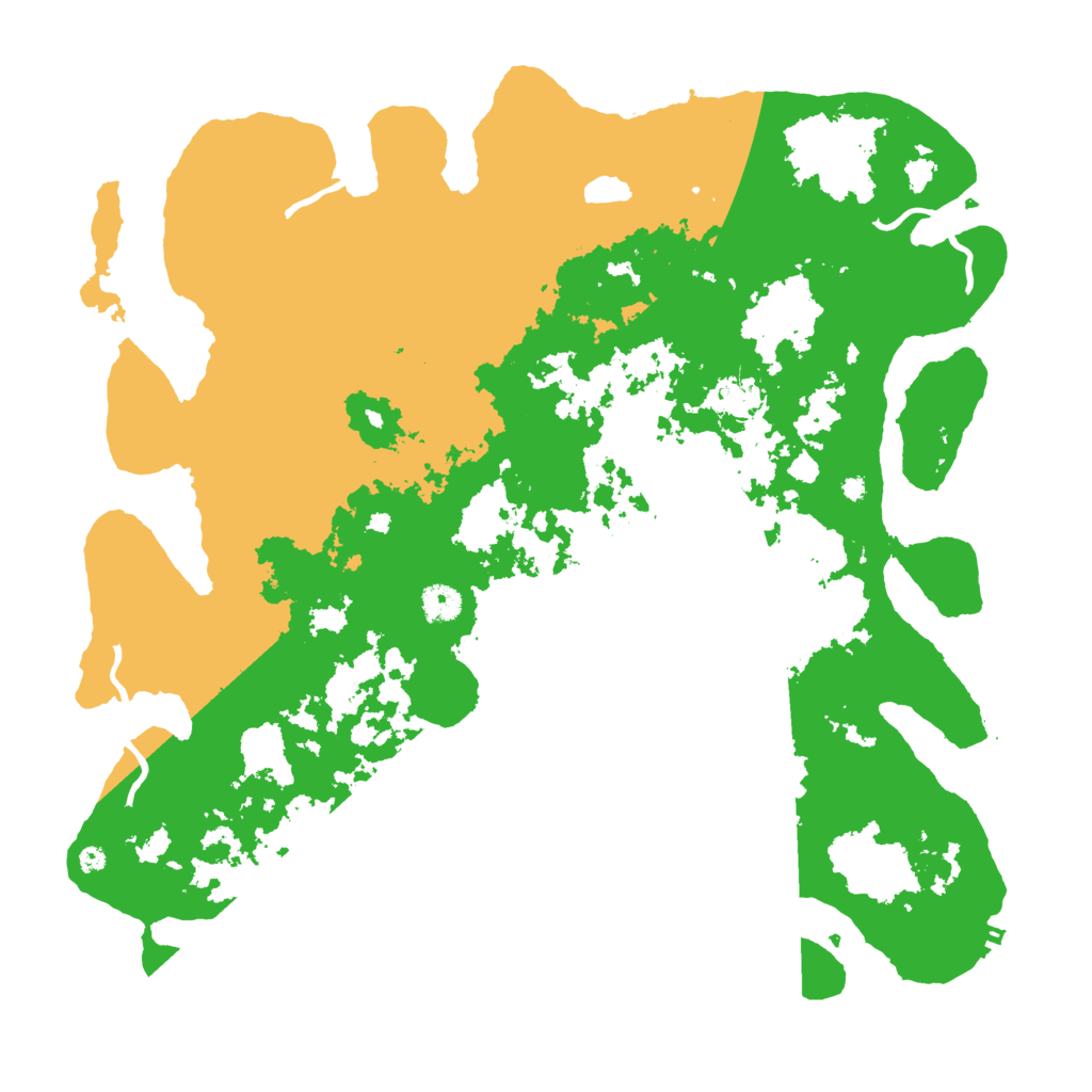 Biome Rust Map: Procedural Map, Size: 4250, Seed: 678803977