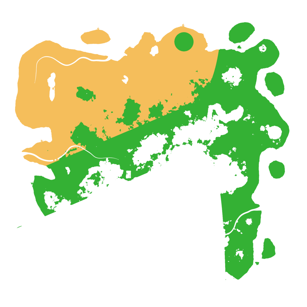 Biome Rust Map: Procedural Map, Size: 4250, Seed: 181122