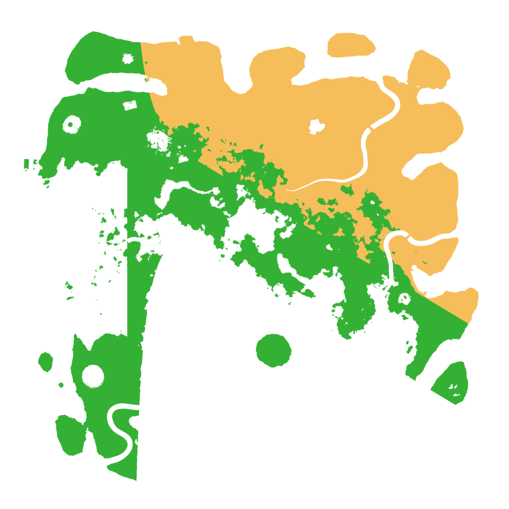 Biome Rust Map: Procedural Map, Size: 4250, Seed: 847819943
