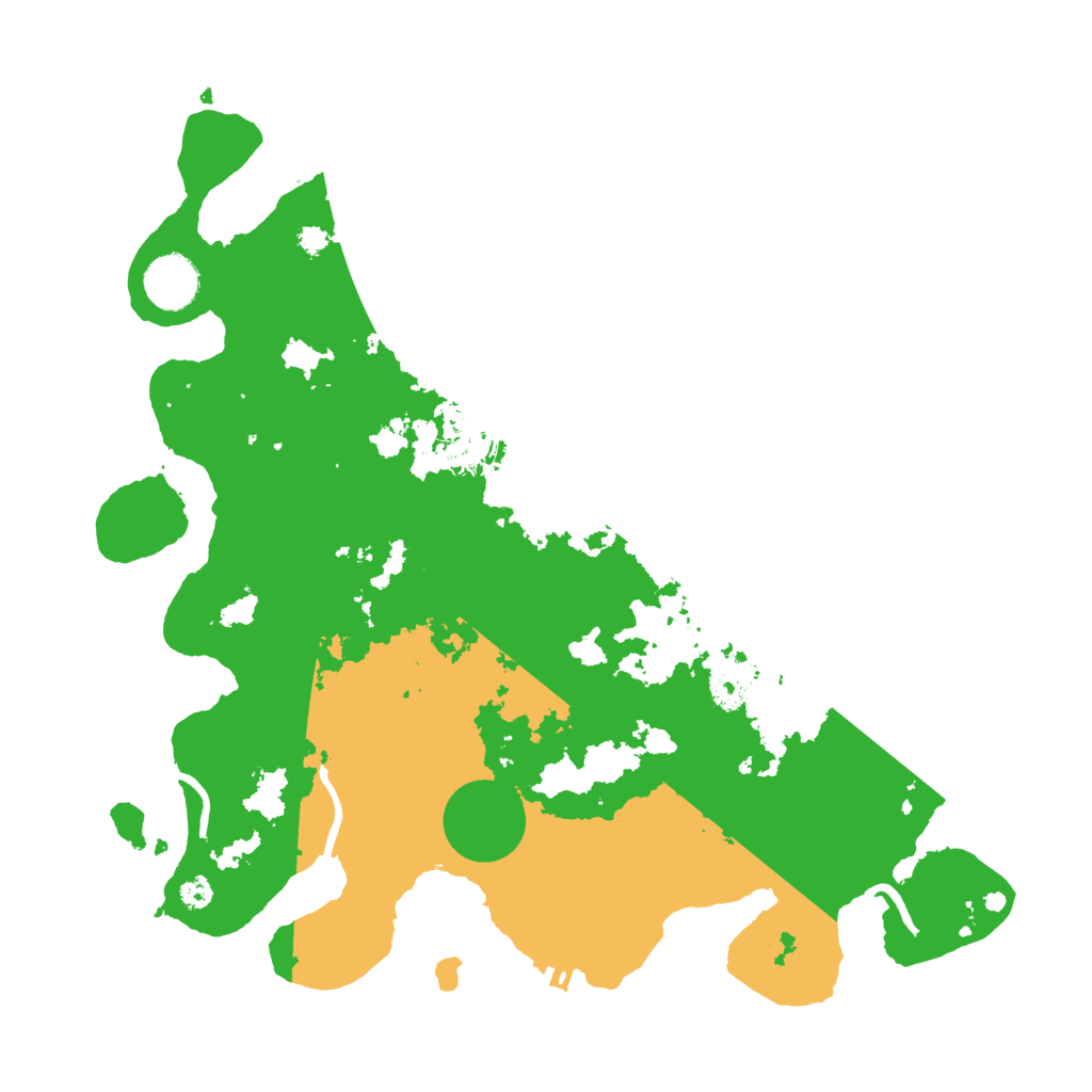 Biome Rust Map: Procedural Map, Size: 3500, Seed: 2042144705