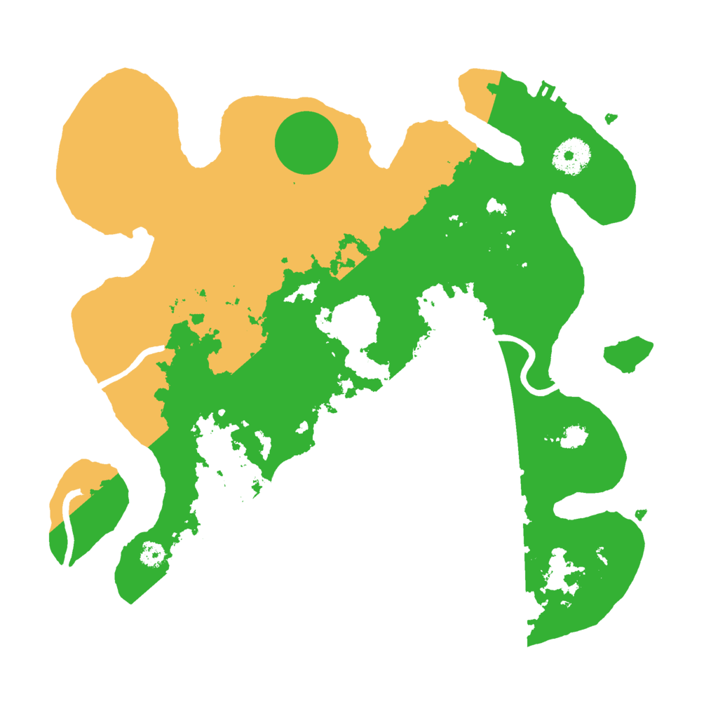 Biome Rust Map: Procedural Map, Size: 3000, Seed: 2002303021