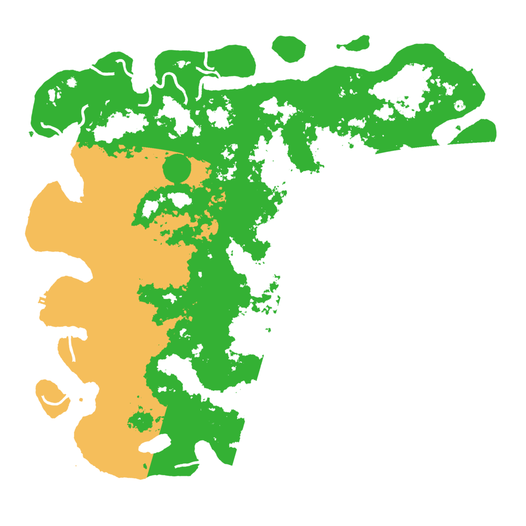 Biome Rust Map: Procedural Map, Size: 5000, Seed: 75680
