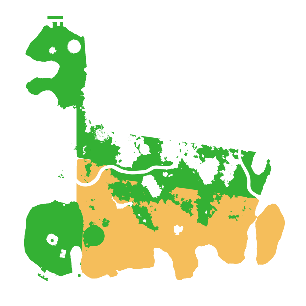 Biome Rust Map: Procedural Map, Size: 4000, Seed: 758116806