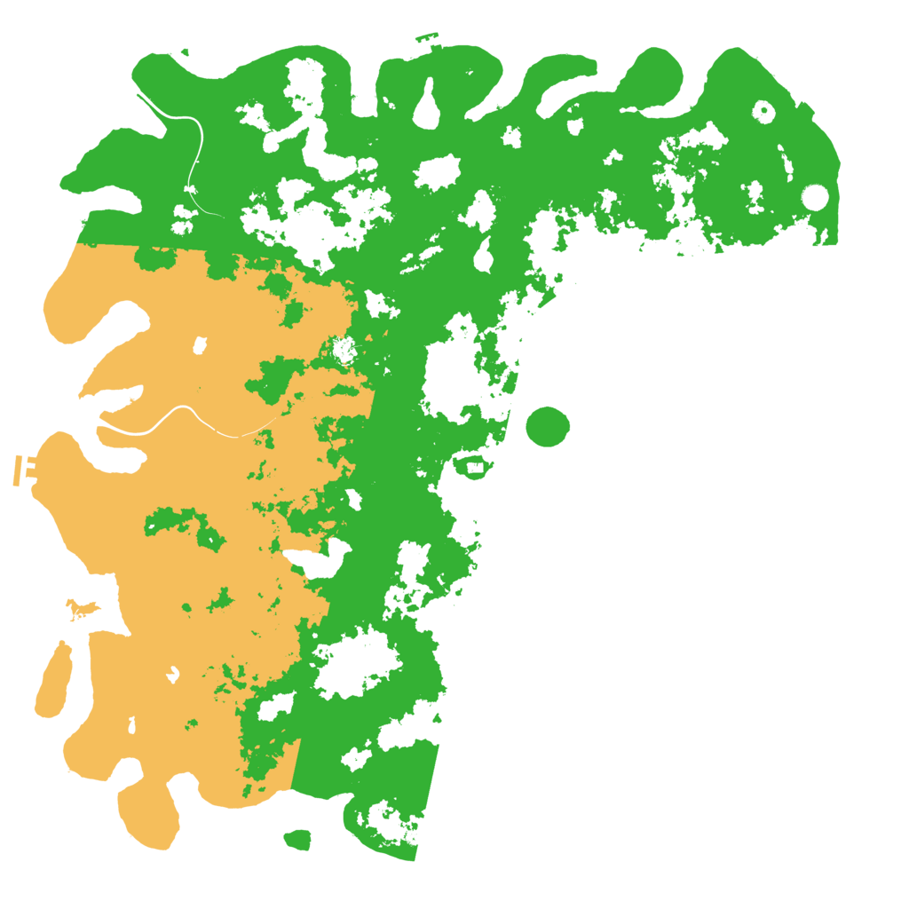 Biome Rust Map: Procedural Map, Size: 6000, Seed: 904696904