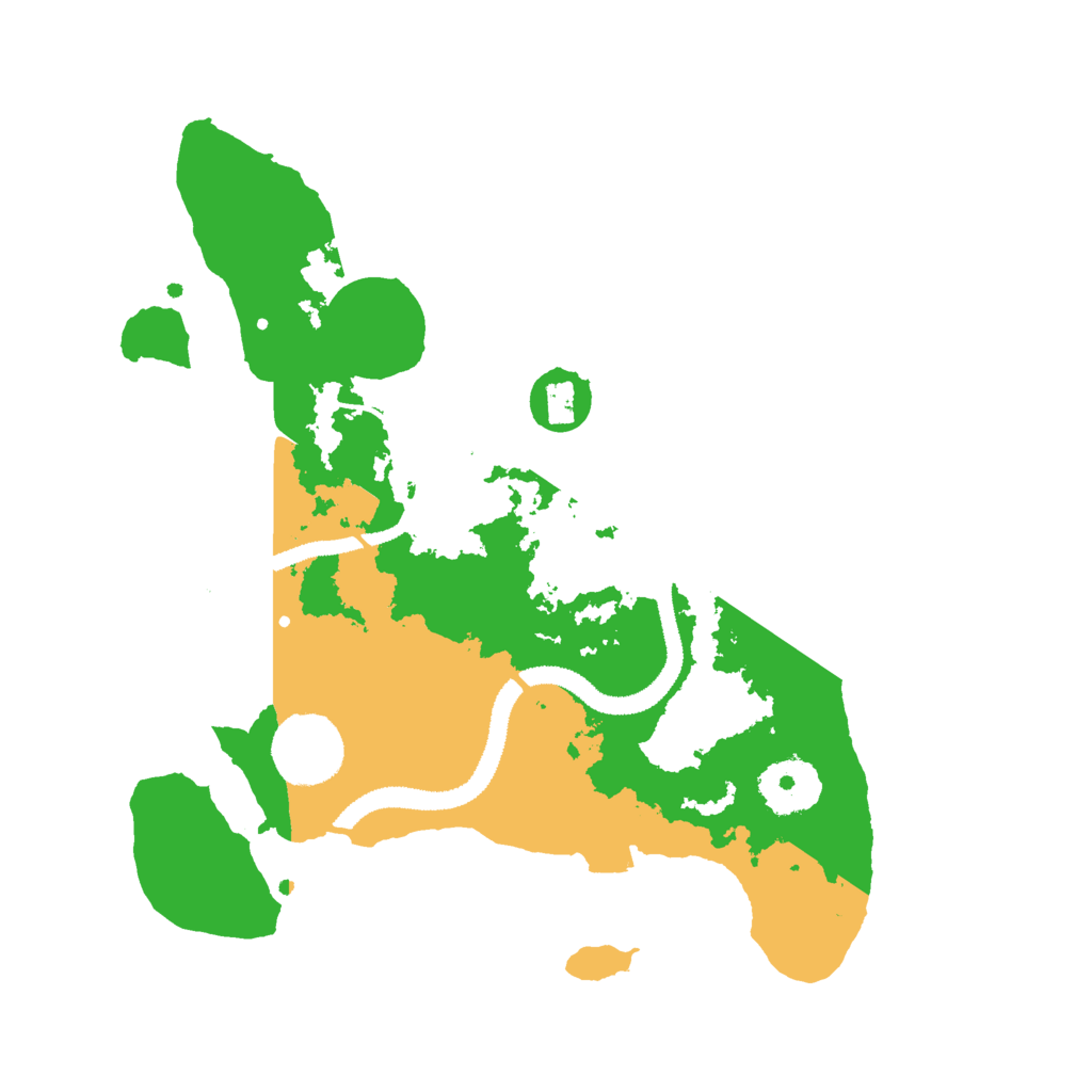 Biome Rust Map: Procedural Map, Size: 2840, Seed: 866104654