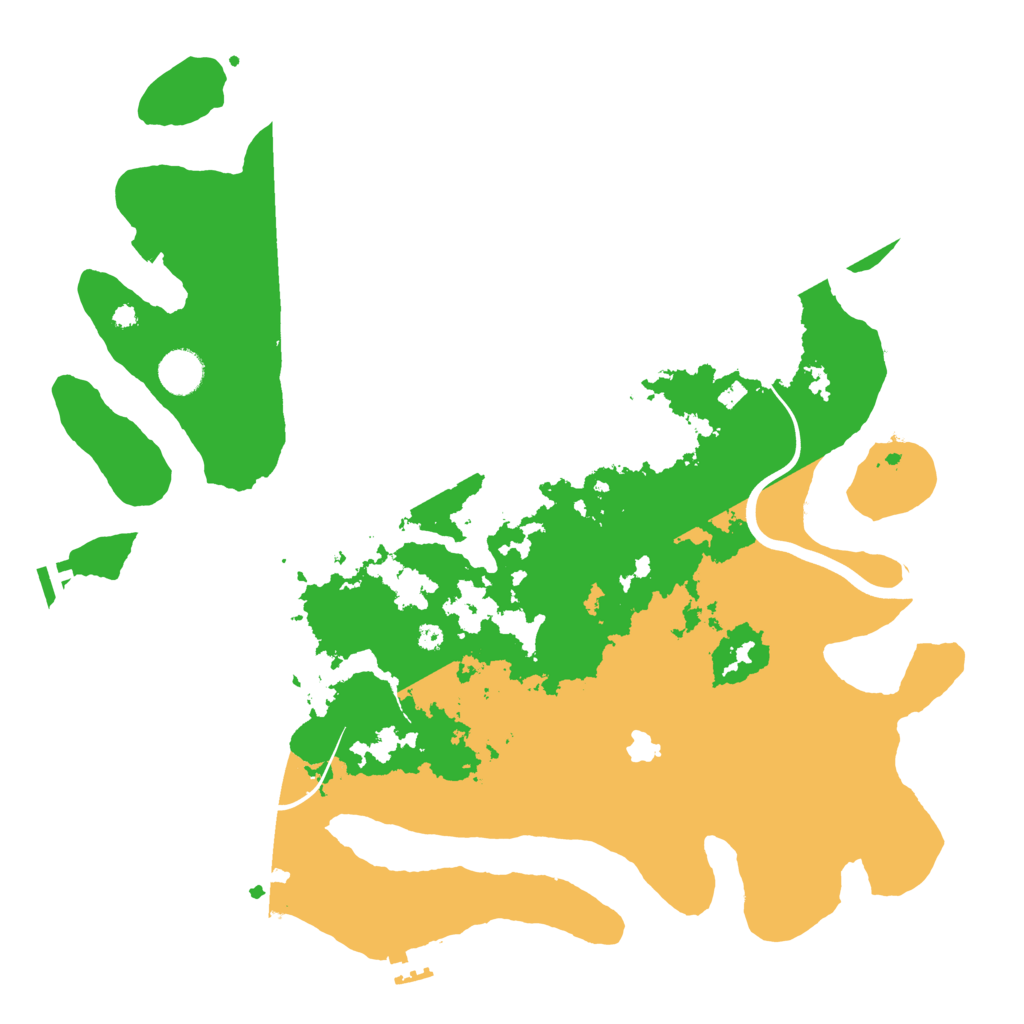 Biome Rust Map: Procedural Map, Size: 4000, Seed: 7689931