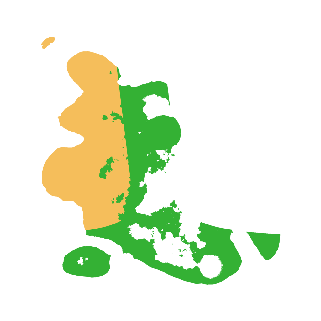 Biome Rust Map: Barren, Size: 2500, Seed: 339530