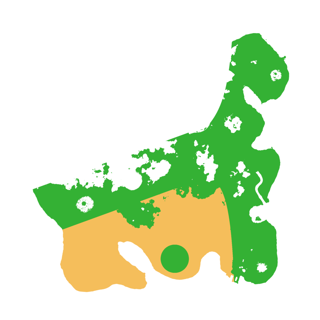 Biome Rust Map: Procedural Map, Size: 3000, Seed: 1665684811