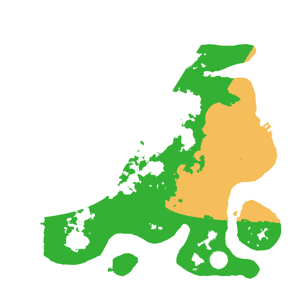 Biome Rust Map: Procedural Map, Size: 3000, Seed: 769138