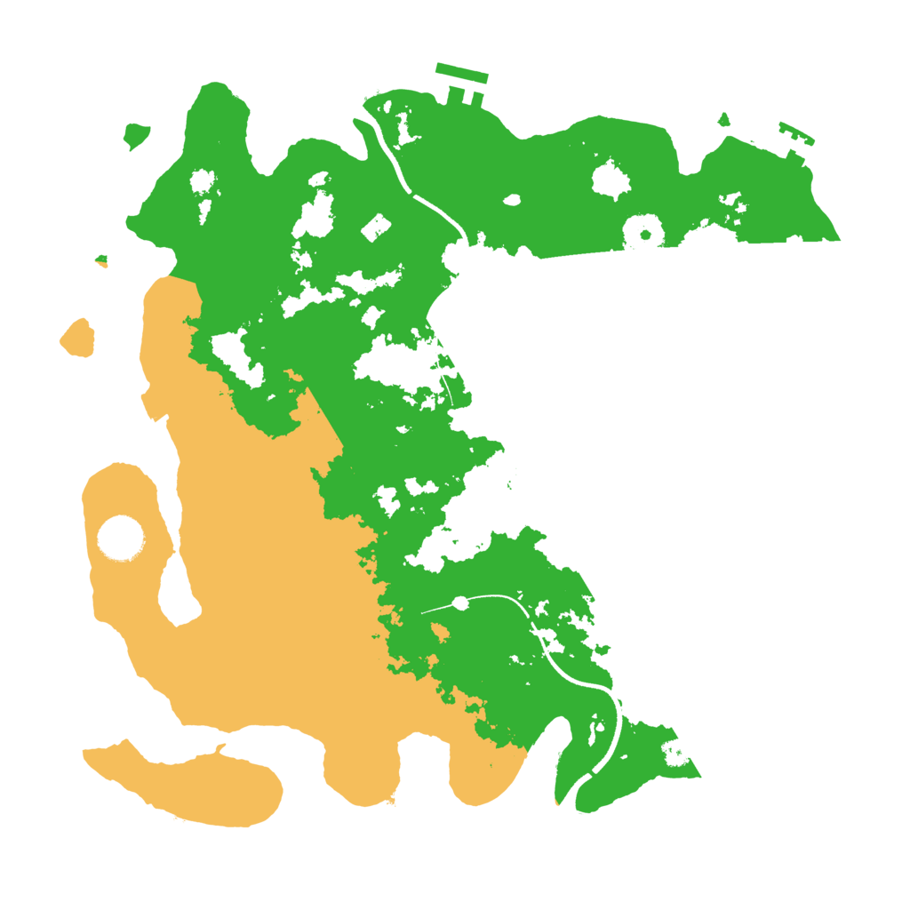 Biome Rust Map: Procedural Map, Size: 3500, Seed: 767563406