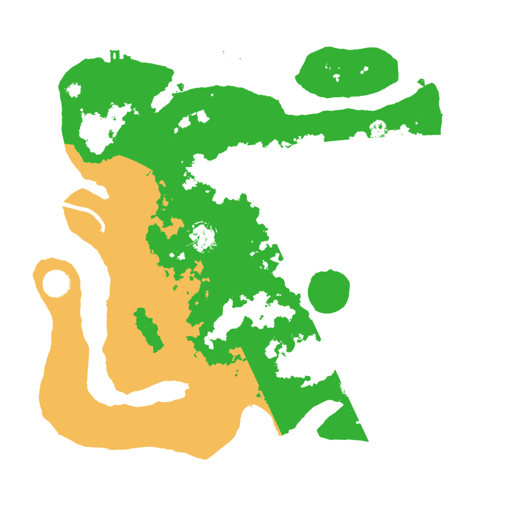 Biome Rust Map: Procedural Map, Size: 3250, Seed: 43820671