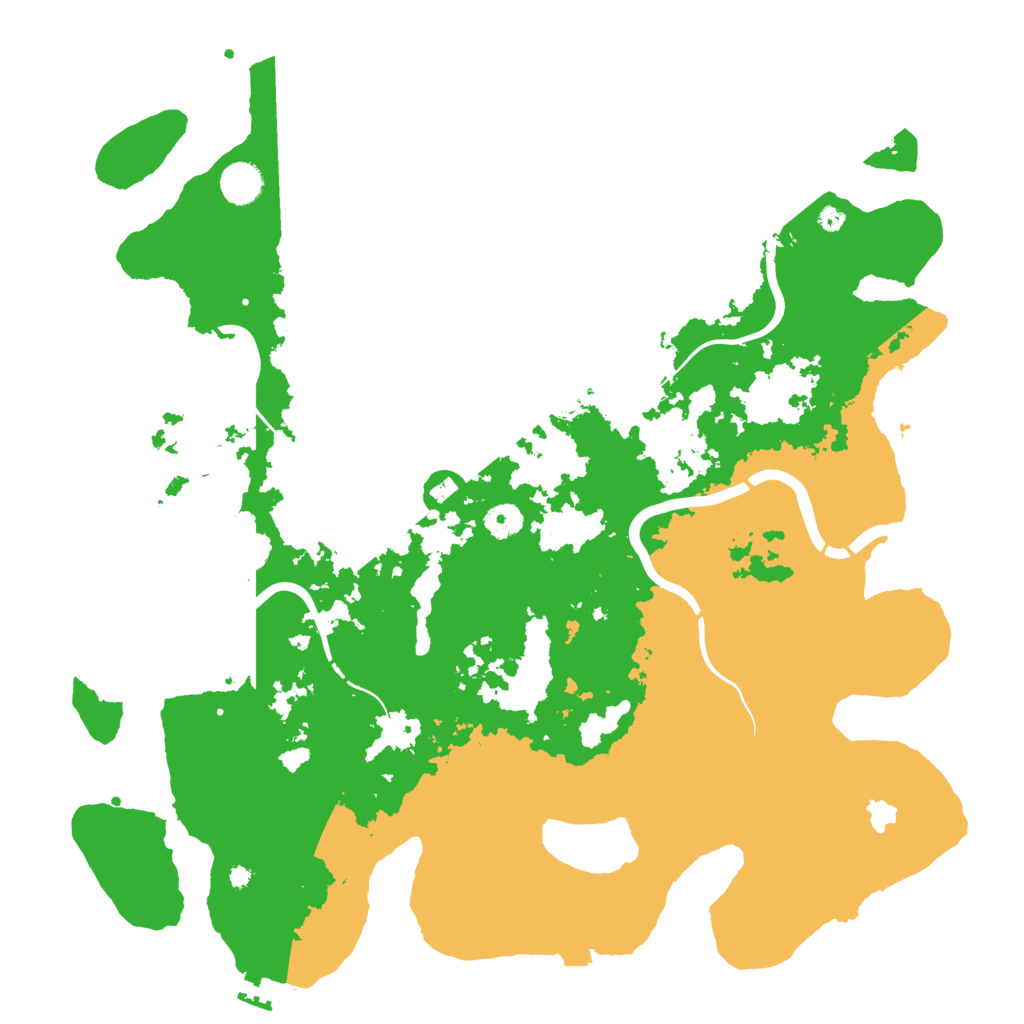 Biome Rust Map: Procedural Map, Size: 4250, Seed: 540777796