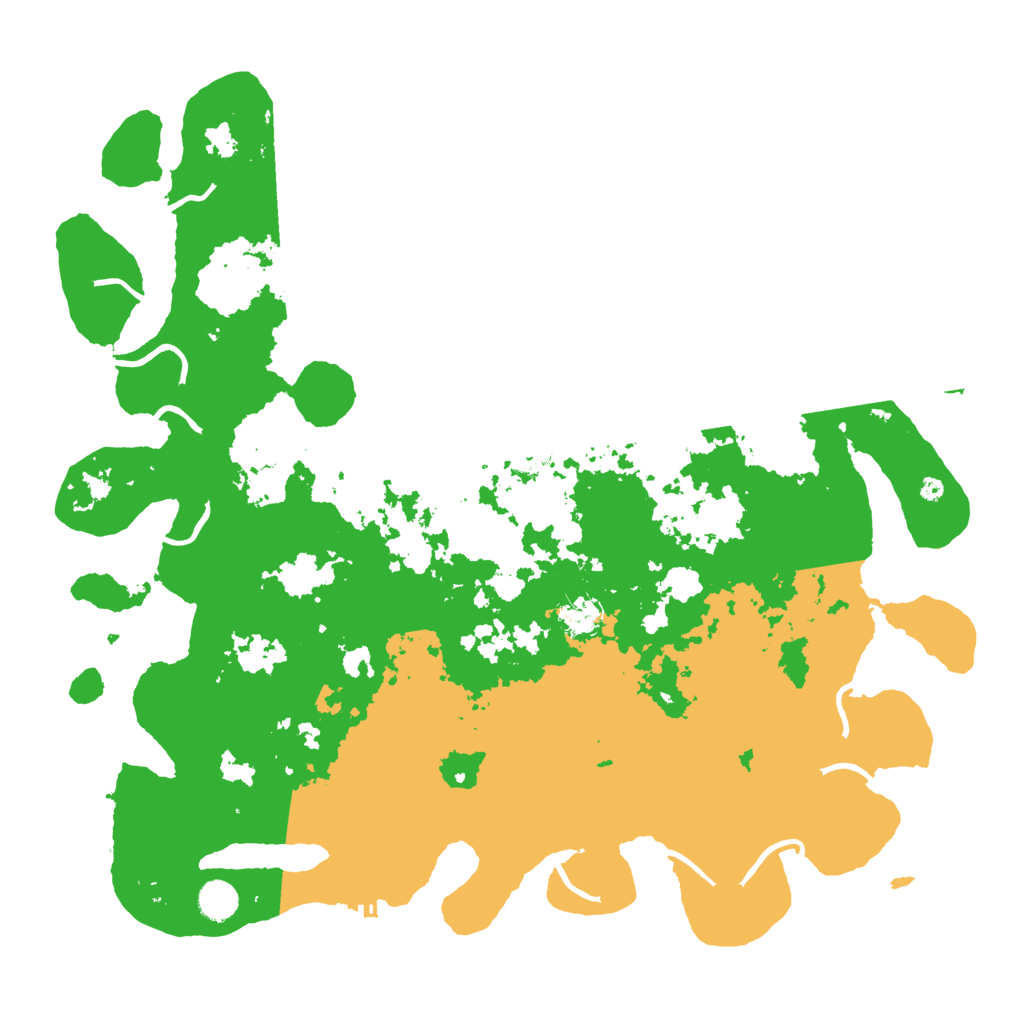 Biome Rust Map: Procedural Map, Size: 4500, Seed: 678767623