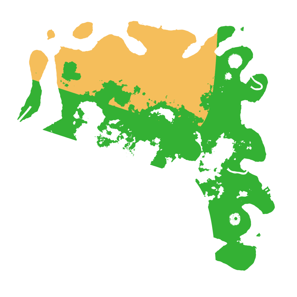 Biome Rust Map: Procedural Map, Size: 3800, Seed: 705320957