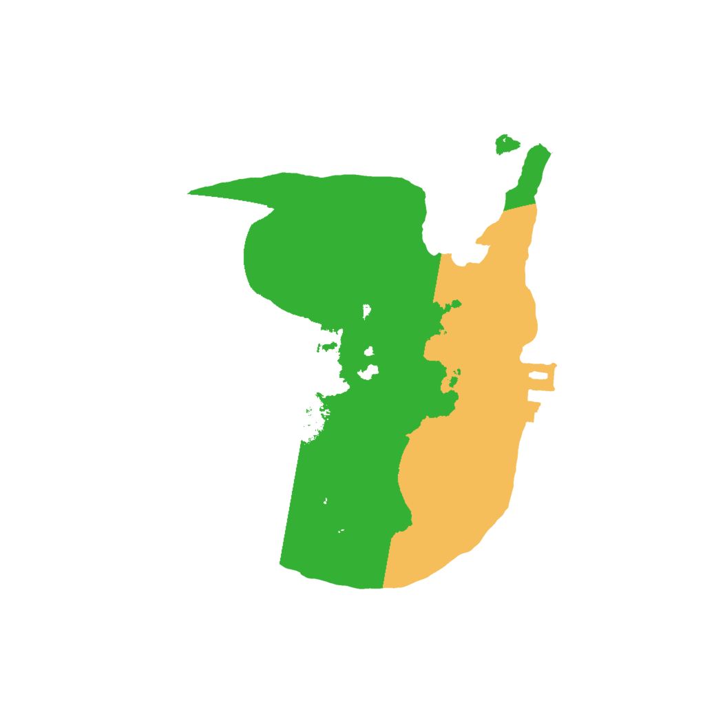 Biome Rust Map: Procedural Map, Size: 1550, Seed: 323415678