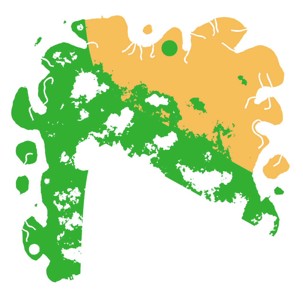 Biome Rust Map: Procedural Map, Size: 5000, Seed: 453192738