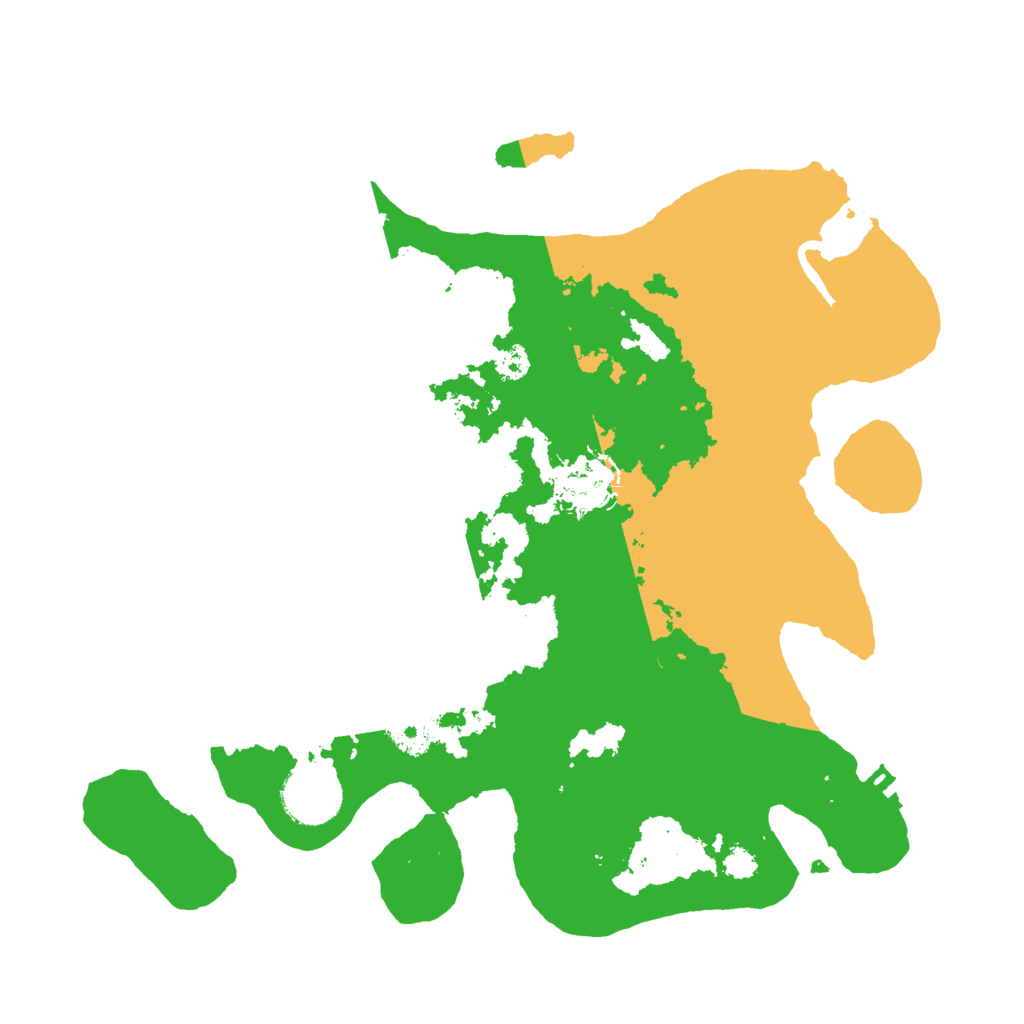 Biome Rust Map: Procedural Map, Size: 3000, Seed: 71654