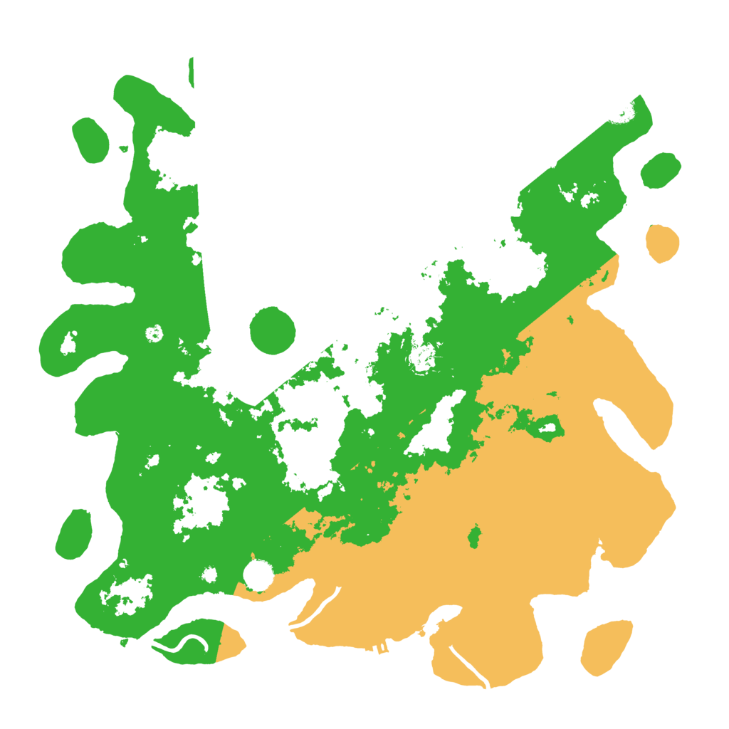 Biome Rust Map: Procedural Map, Size: 4300, Seed: 921994