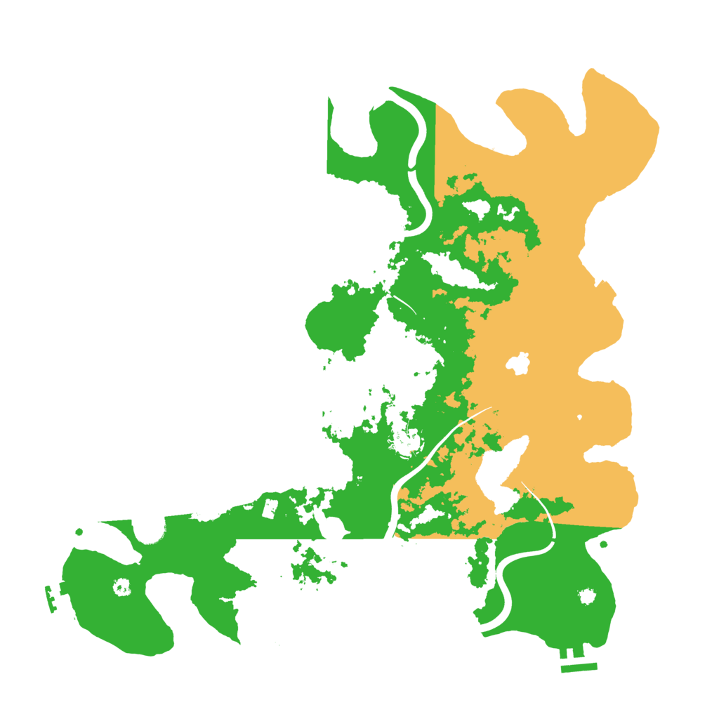 Biome Rust Map: Procedural Map, Size: 4000, Seed: 839799856