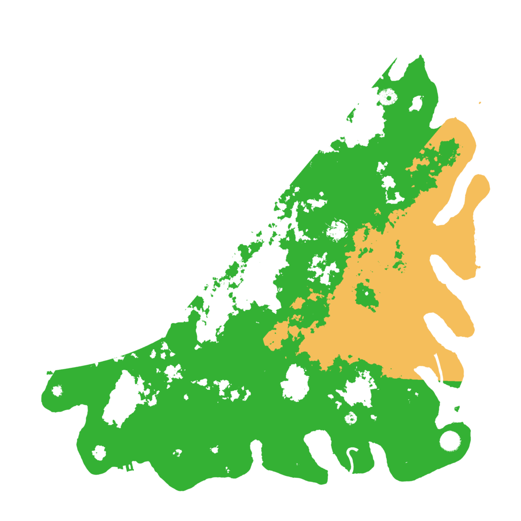 Biome Rust Map: Procedural Map, Size: 4500, Seed: 113087