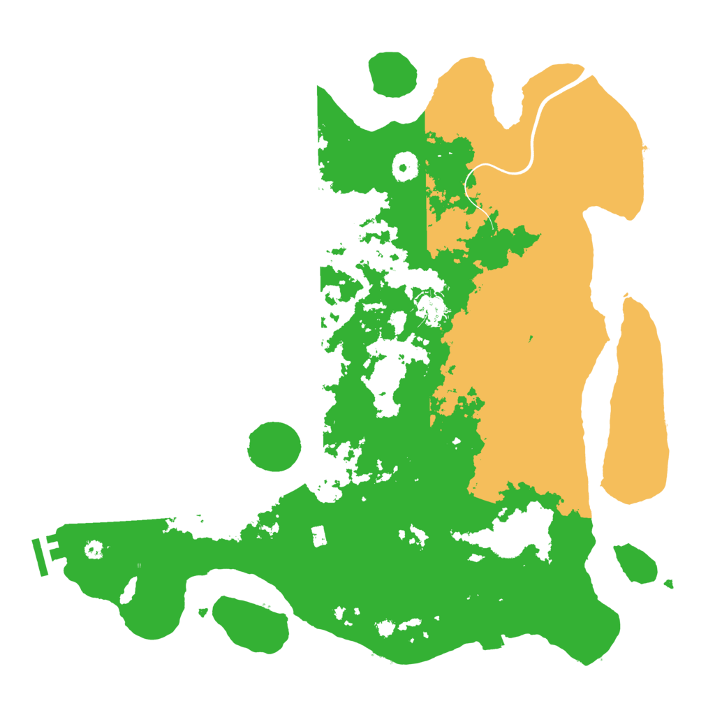 Biome Rust Map: Procedural Map, Size: 3800, Seed: 1167974568