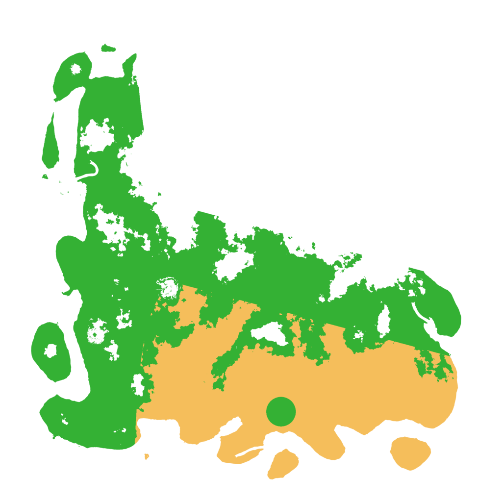 Biome Rust Map: Procedural Map, Size: 4500, Seed: 190