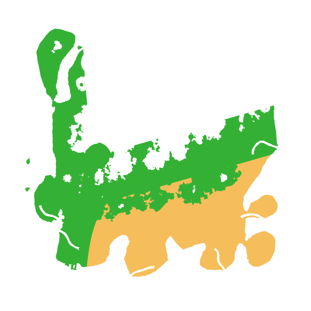 Biome Rust Map: Procedural Map, Size: 3500, Seed: 7862158