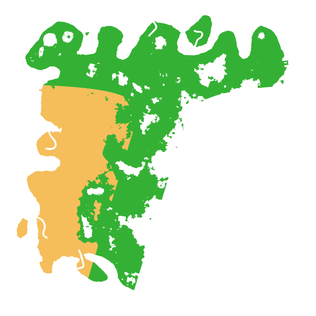 Biome Rust Map: Procedural Map, Size: 4250, Seed: 1298669062