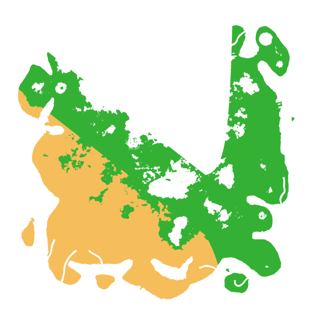 Biome Rust Map: Procedural Map, Size: 4300, Seed: 20221118