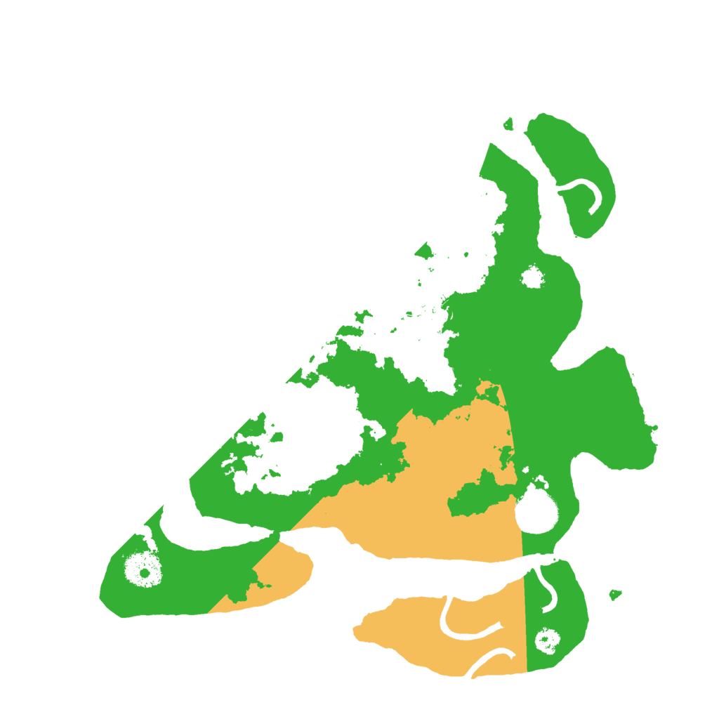 Biome Rust Map: Procedural Map, Size: 3000, Seed: 4860844